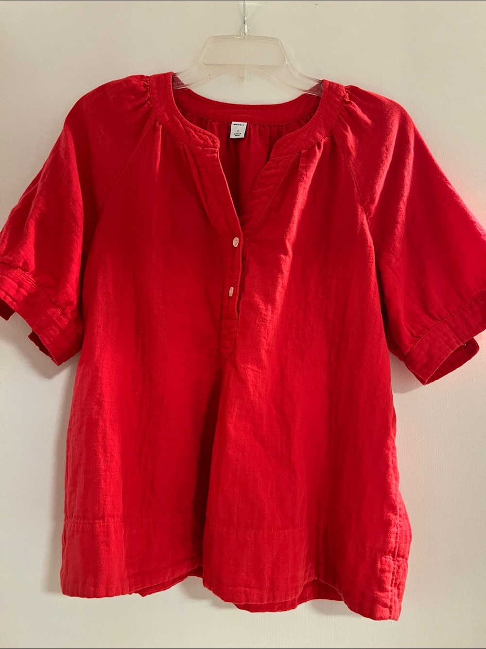 Women’s Red Tunic Top - Old Navy